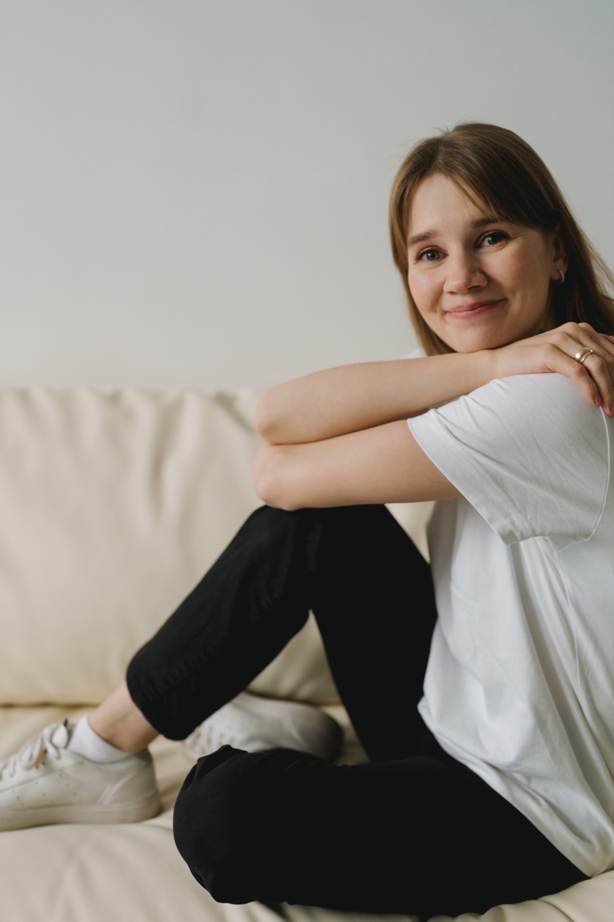 Екатерина Куницына в кабинете